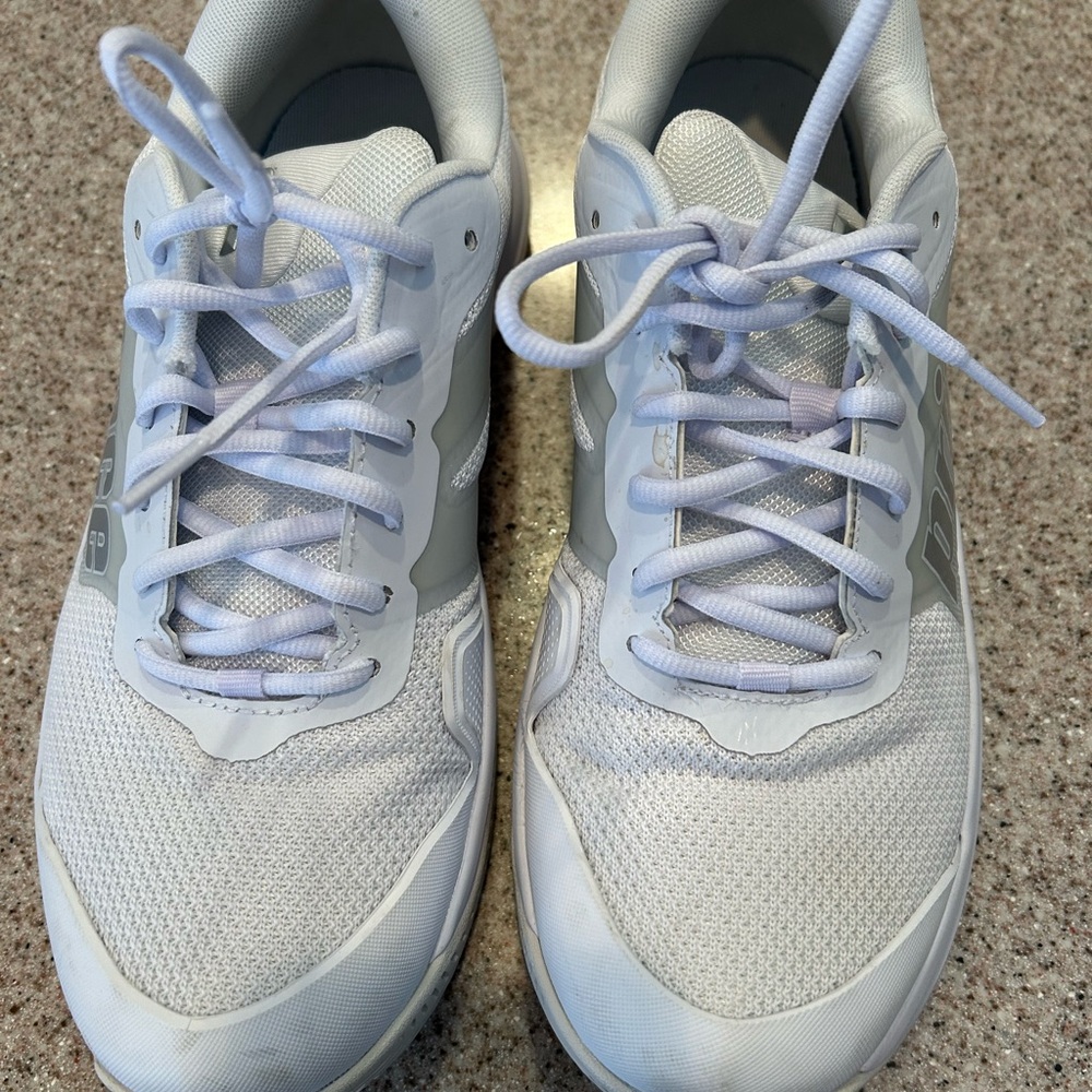 Men’s Prince Athletic Shoes - White and Silver